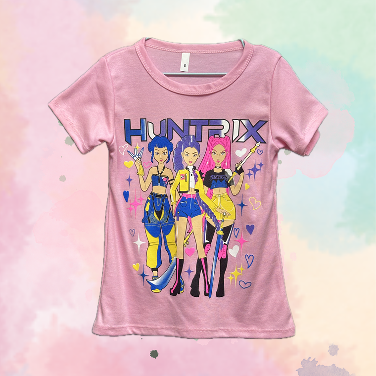 Polera Animada “Huntrix” algodón  3