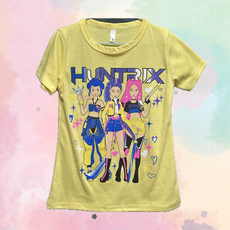 Polera Animada “Huntrix” algodón  4