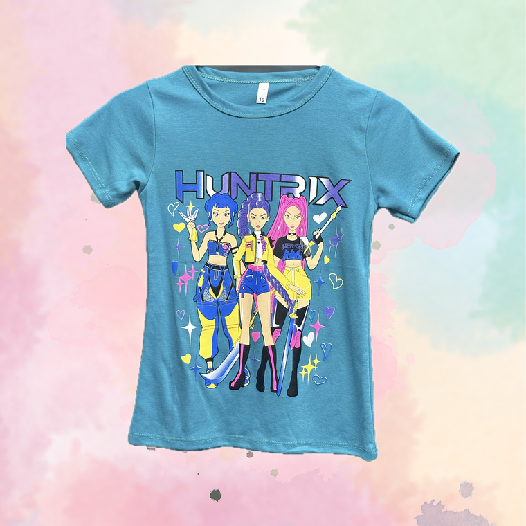 Polera Animada “Huntrix” algodón  7