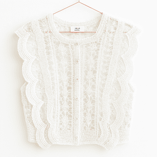 Blusa  de Encaje Romántico