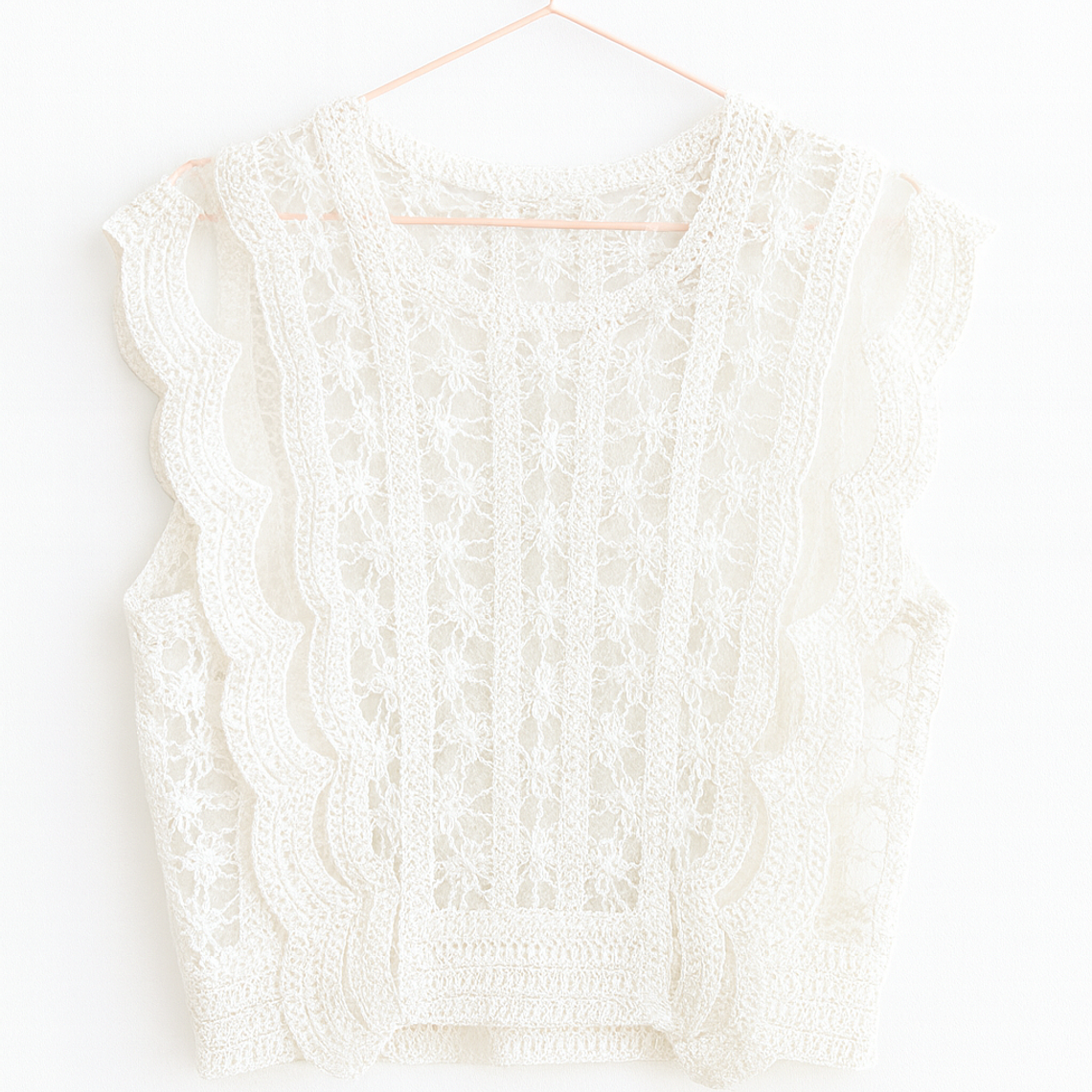 Blusa  de Encaje Romántico 3