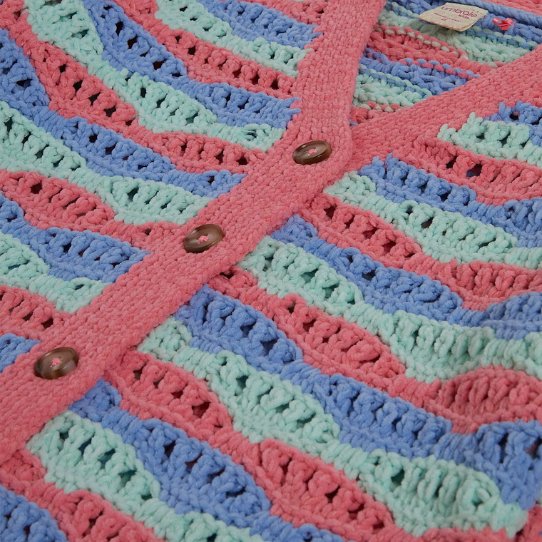 Chaleco Tejido Pastel Multicolor 4