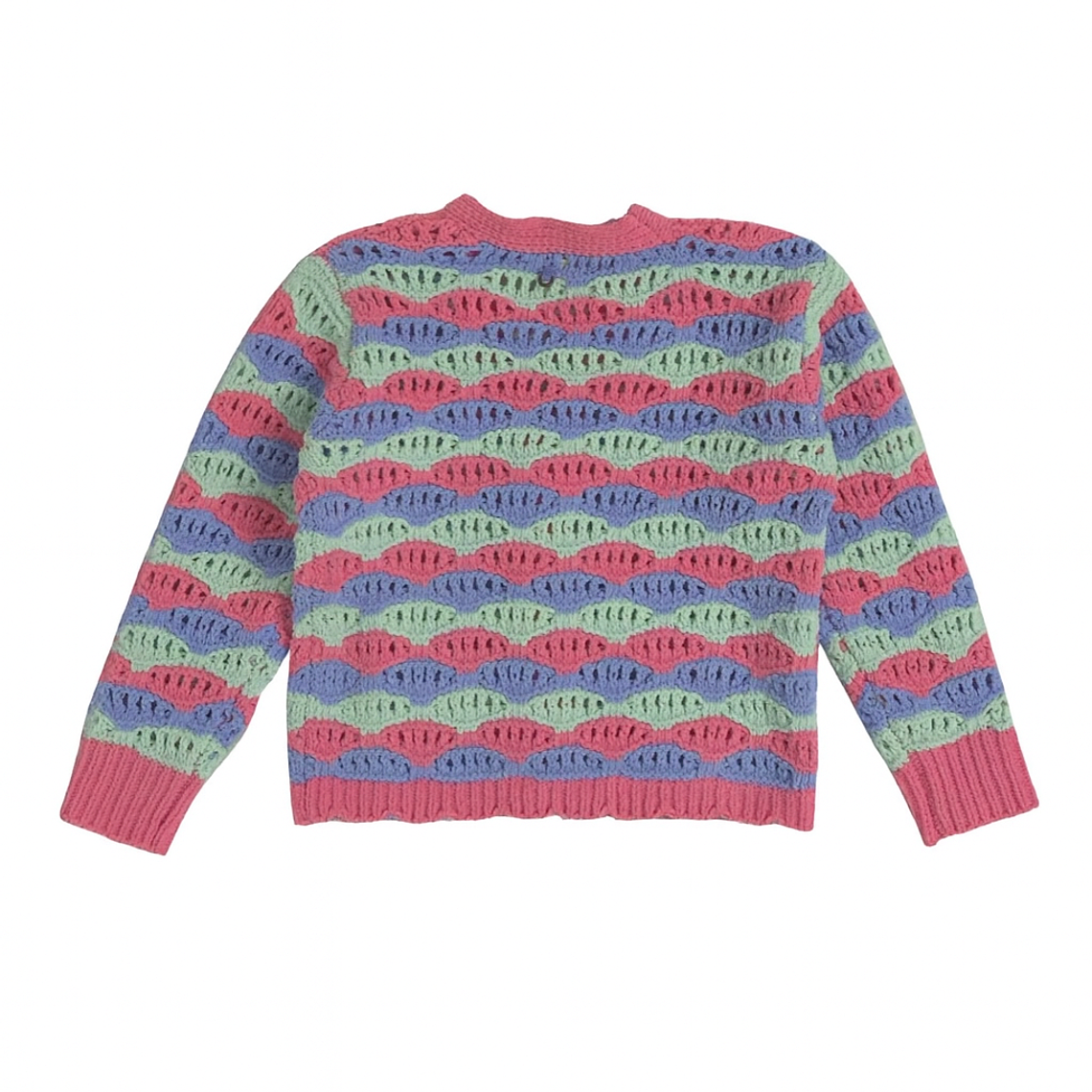 Chaleco Tejido Pastel Multicolor 3