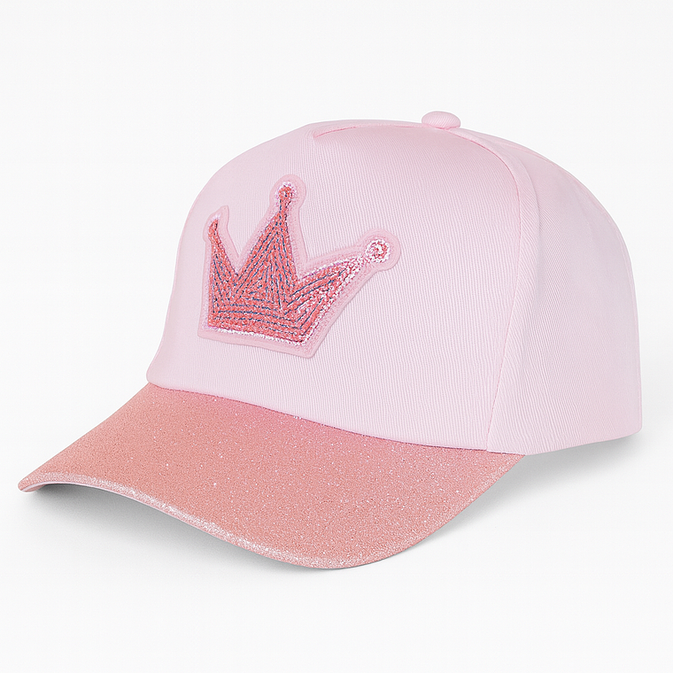 Jockey Rosado Corona Princesa – Glitter Rosa 1