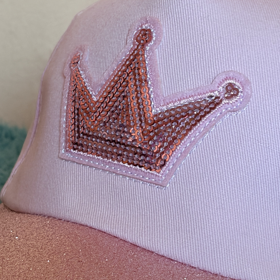 Jockey Rosado Corona Princesa – Glitter Rosa 2