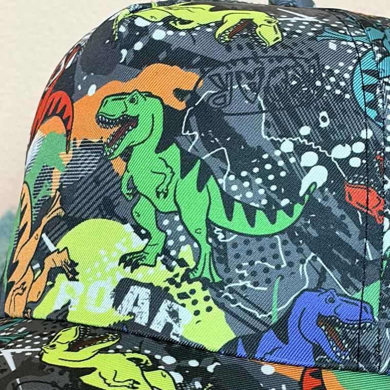 Jockey Negro Dinosaurios Multicolor 2