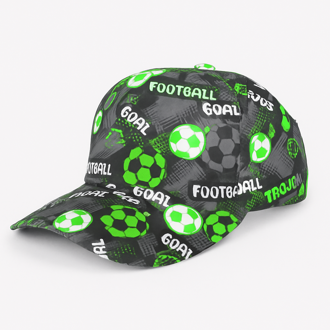 Gorra Football Verde/Negro 1