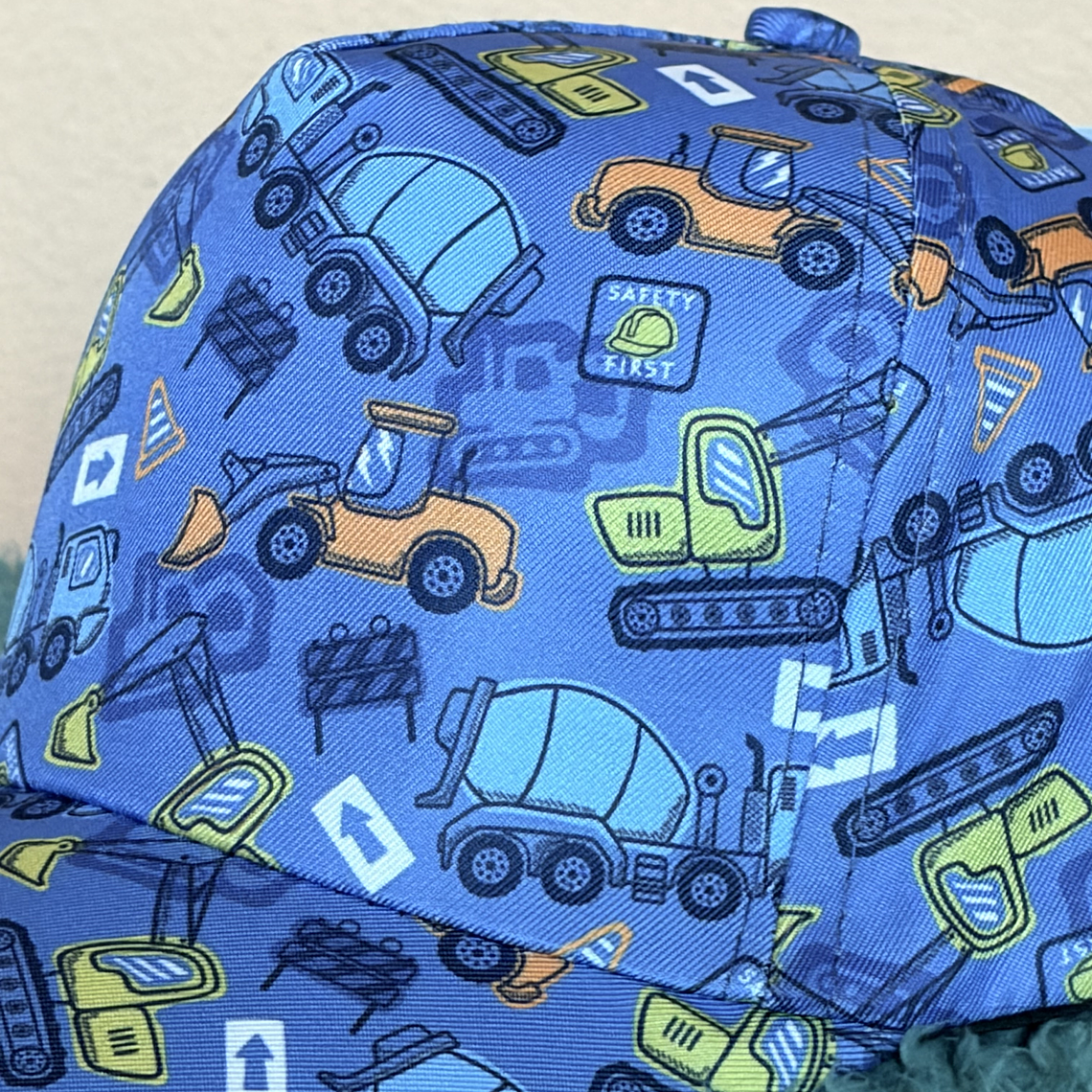 Gorra Infantil Vehículos de Construcción 2