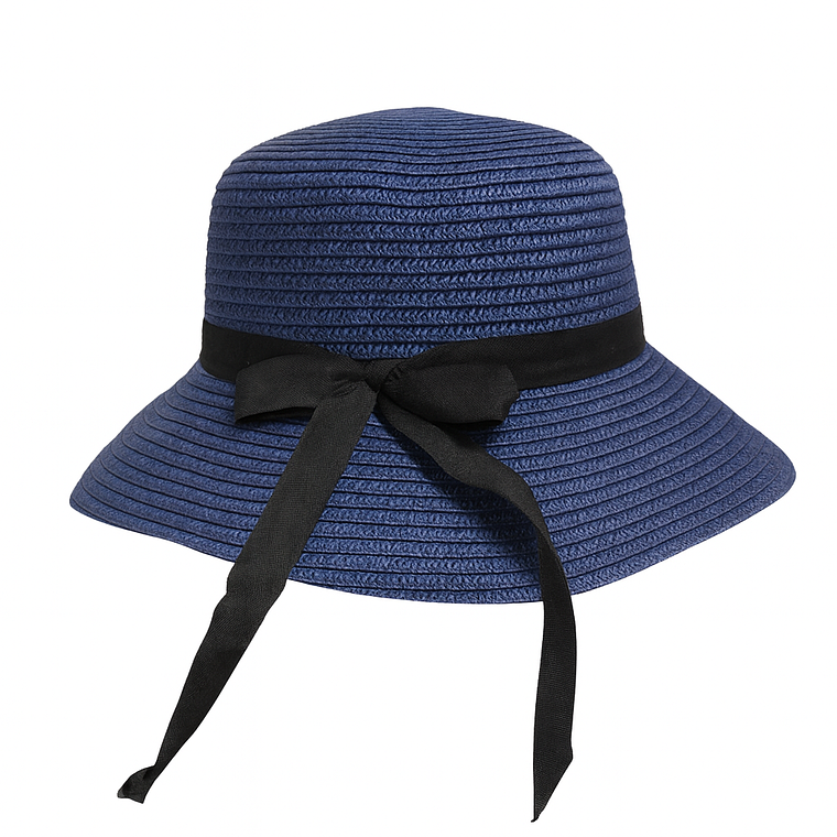 Sombrero Clásico con Lazo Negro 1