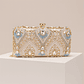 Clutch Glam Cristales Oro - Miniatura 1