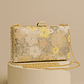 Clutch Floral Dorado Premium - Miniatura 2