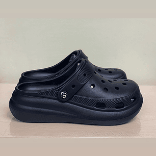 Zuecos Plataforma Negros