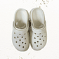 Zuecos Plataforma Crema  - Miniatura 3