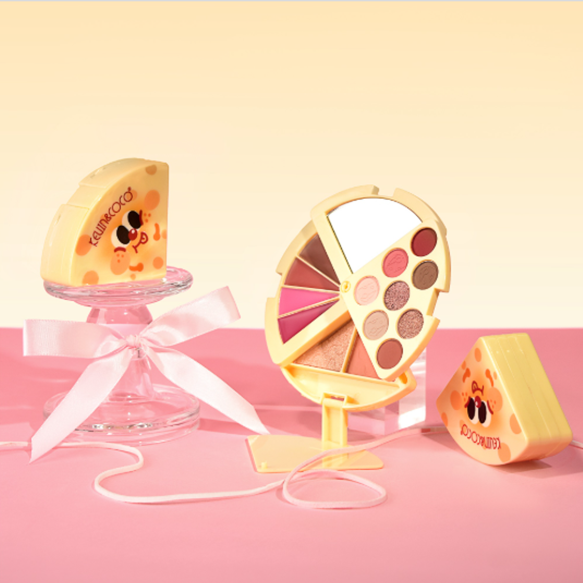 Paleta de maquillaje Cheese 4 en 1 1