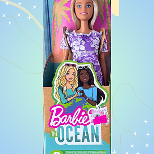 Barbie Loves the Ocean – Vestido Lila Floral