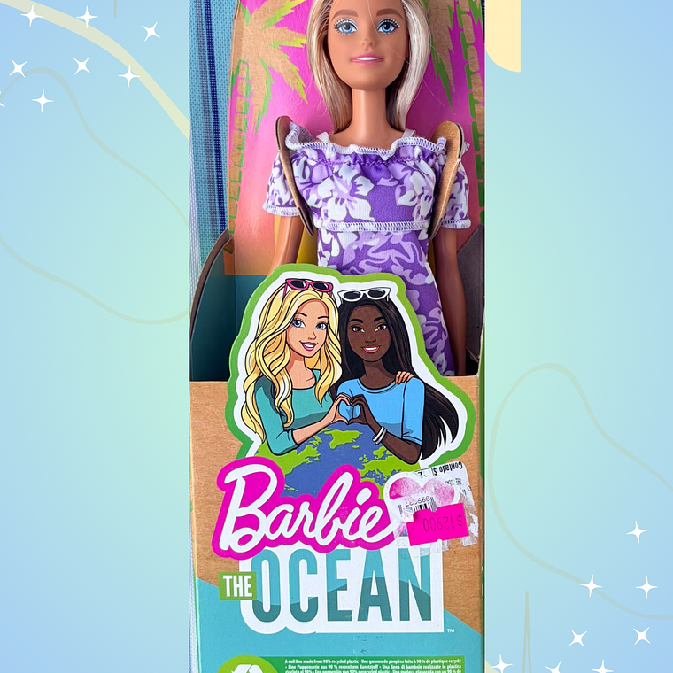 Barbie Loves the Ocean – Vestido Lila Floral 1
