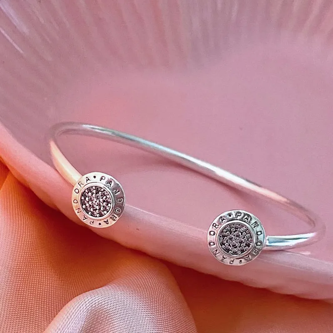 Pulsera Rígida Estilo Pandora 1