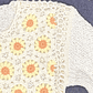 Suéter crochet flores geométricas - Miniatura 3