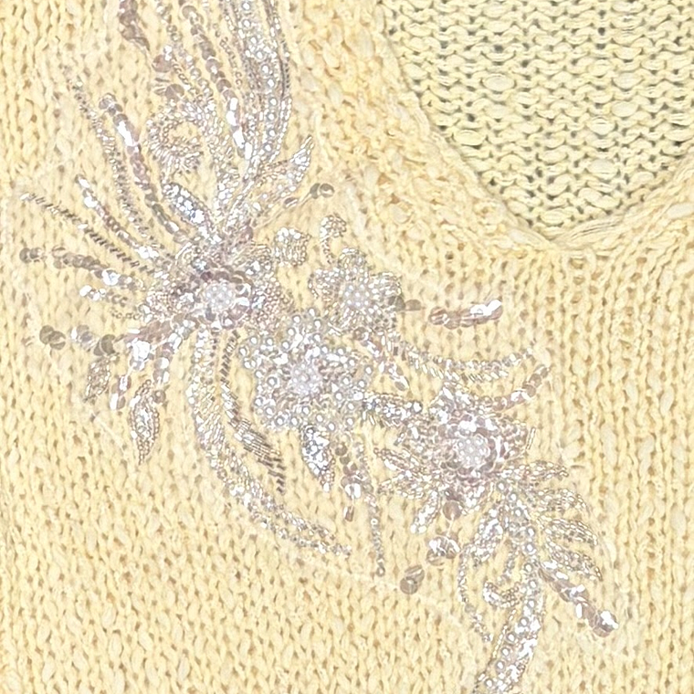 Suéter con aplicación brillante 3