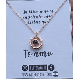 [UNIDAD] Collar/Anillos 'Te Amo' en 100 idiomas