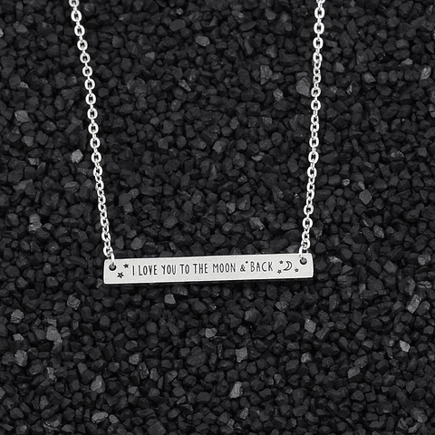 [UNIDAD] Collar 'I love you to the moon and back'