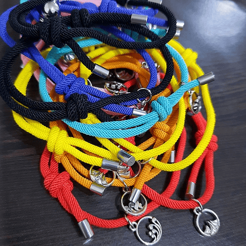 [PAR] Pulseras Magnéticas Mountain Ocean/Magnetic Love Bracelets