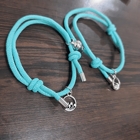 [PAR] Pulseras Magnéticas Mountain Ocean/Magnetic Love Bracelets