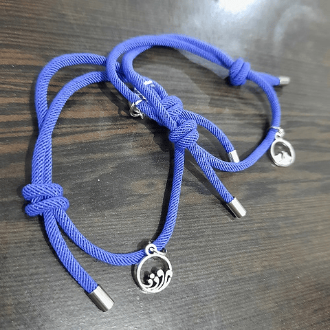 [PAR] Pulseras Magnéticas Mountain Ocean/Magnetic Love Bracelets