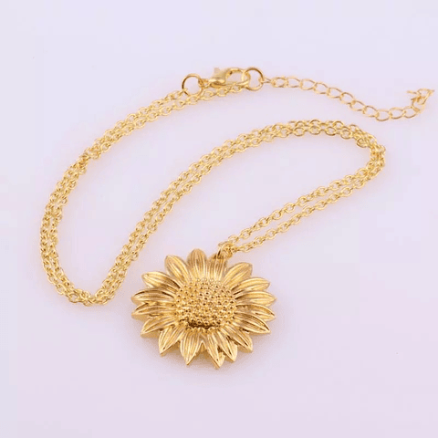 [UNIDAD] Collar Gold Girasol