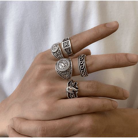 [Set] Anillos Vintage