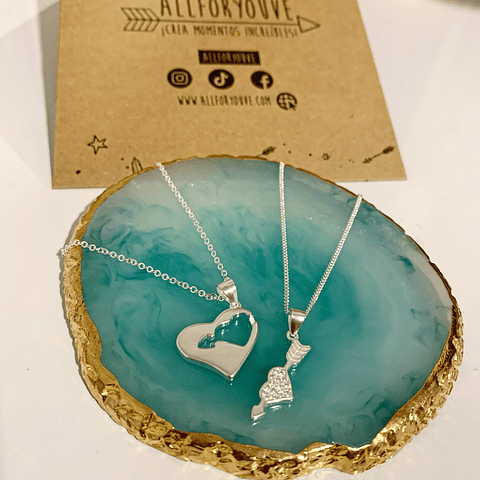 [PAR] Collares Amore Mio/Plata 925 