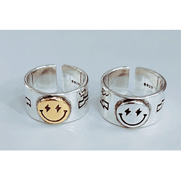 [UNIDAD] Anillo Happy/Happy Ring /Ajustables