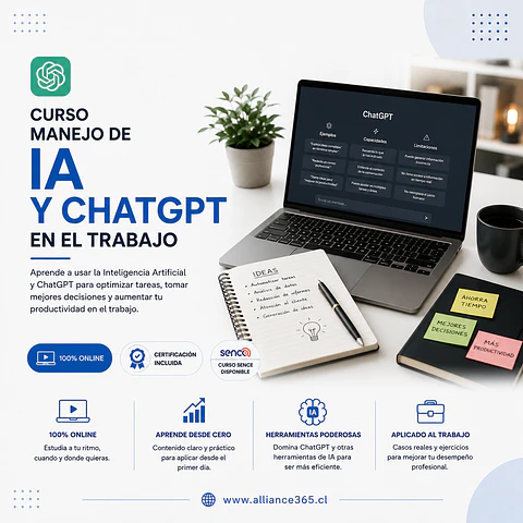 Curso Manejo de IA y CHATGPT en el trabajo