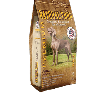 Natural Food Perro Adulto 1kg