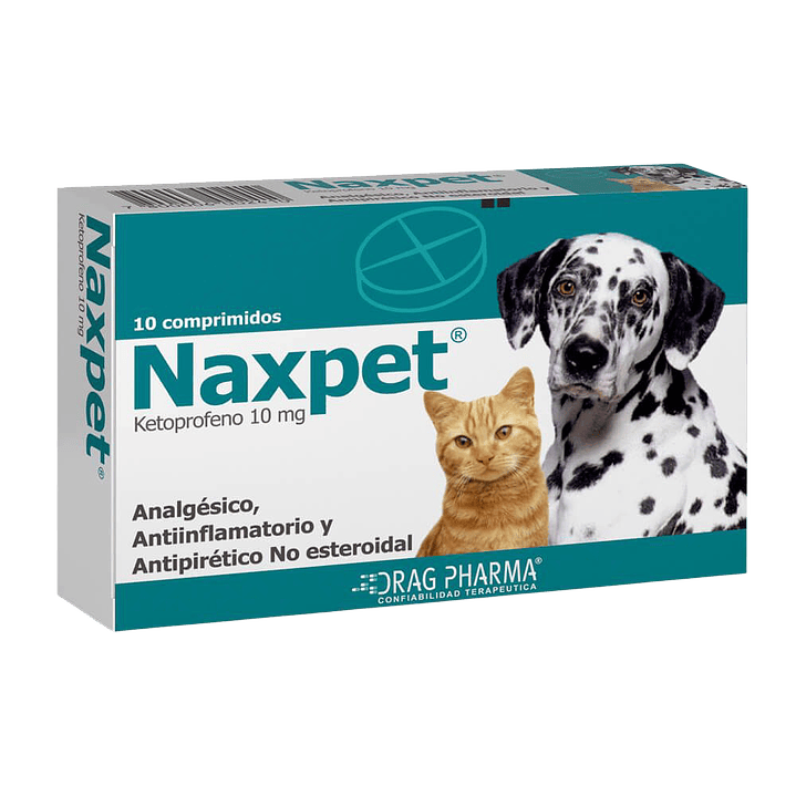 Naxpet Ketoprofeno para Perros y Gatos 10 comprimidos 1