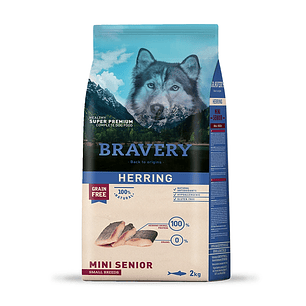 Bravery Herring Senior Small Breeds 2 kg