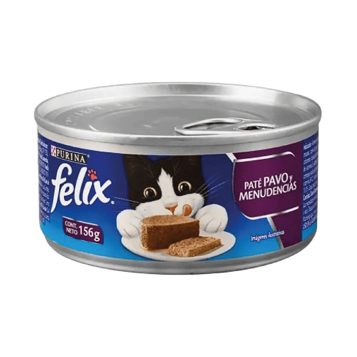 Felix pavo lata 156 gr Pavo 1