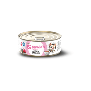 Amalia's Nutra Gatos Lata Atun Y Sardina 85G