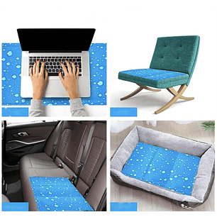 HEY! Manta Enfriante  Azul 50X90 CM