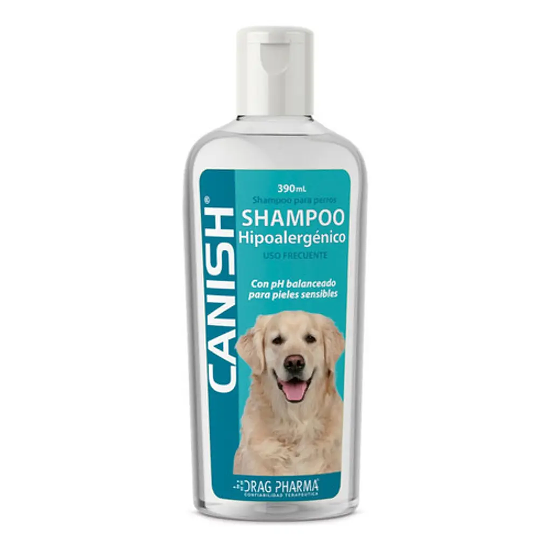 Shampoo Canish Hipoalergénico Para Perro 390ml- Drag Pharma 1
