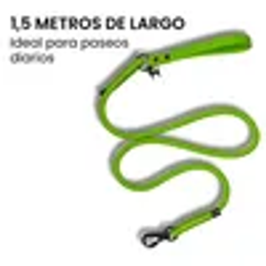 Correa Perro - 1,5 Metros - Verde - Easy Glam 2