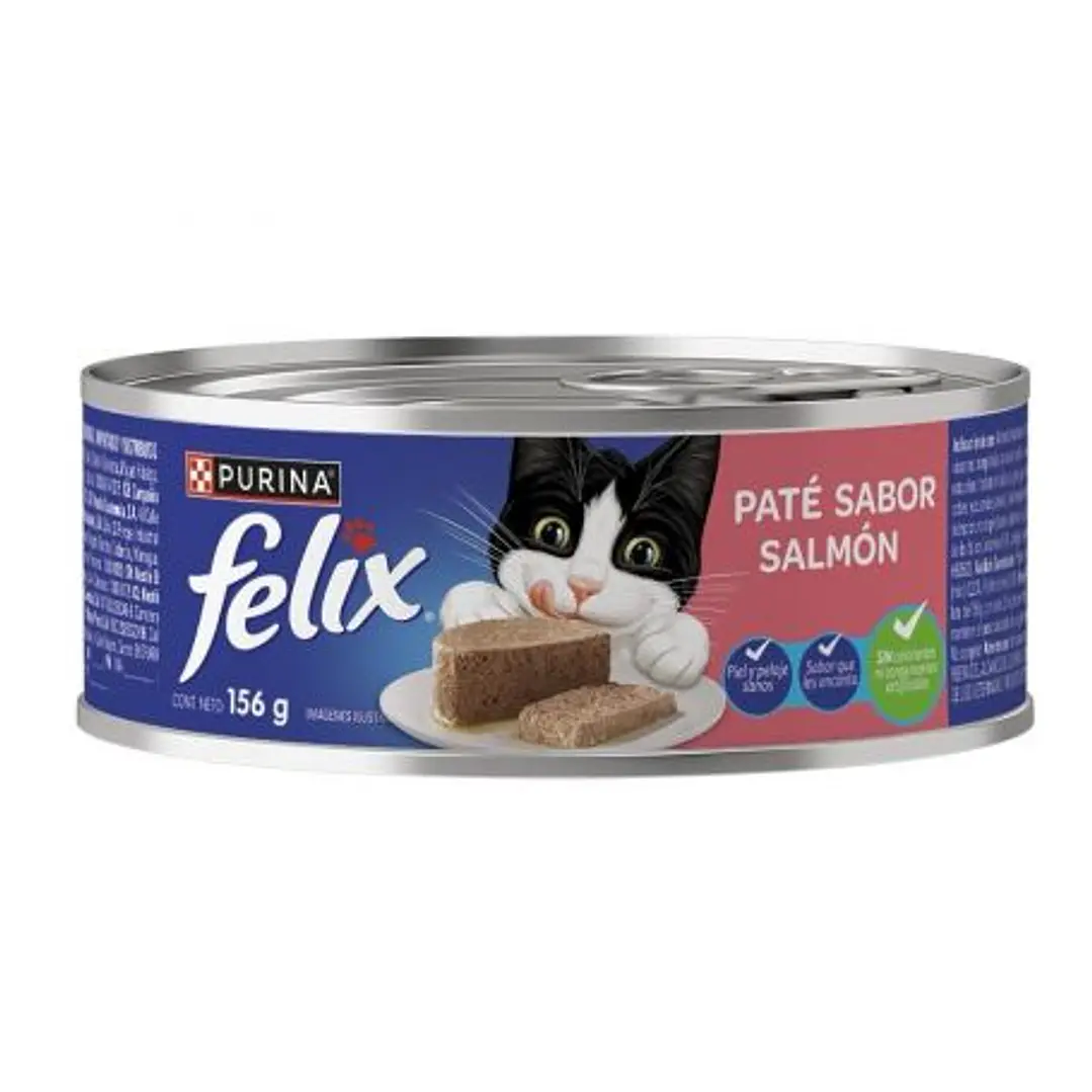 Félix lata 156 gr paté sabor salmon 1