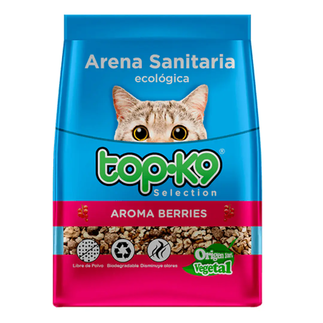 Arena Ecológica Berries 10 KG Top K9 1