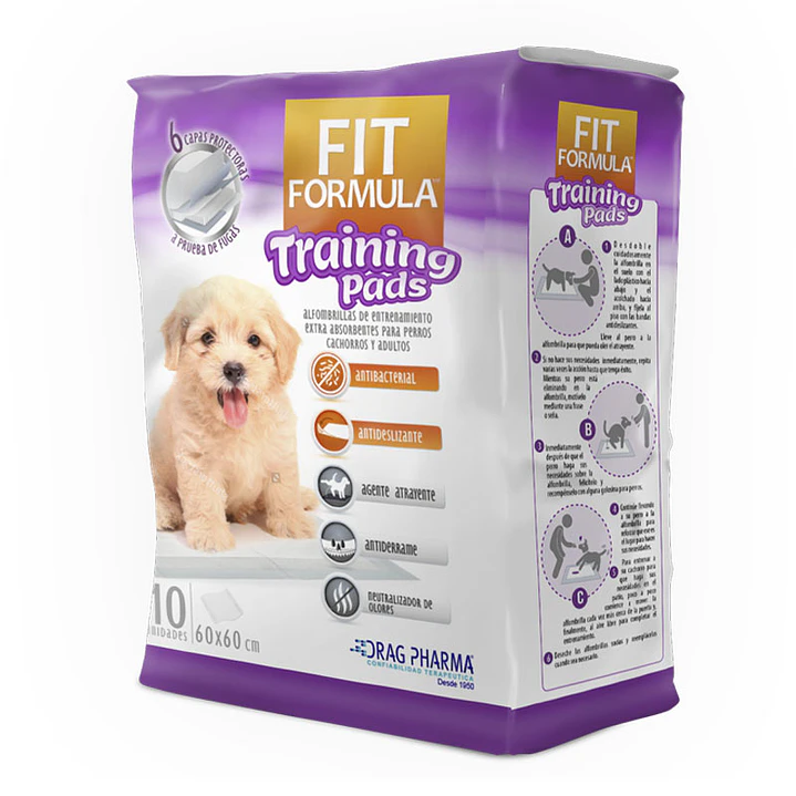Fit Training Pads 10 unidades 60×60 cms (sabanillas) 1