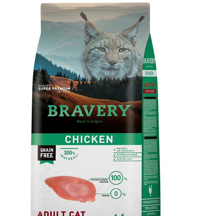 Bravery Adult Cat sterilized chicken 7 kilos 1