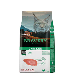 Bravery Adult Cat 7 Kg Pollo