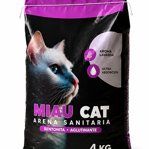 Miau Cat 4 kg Lavanda