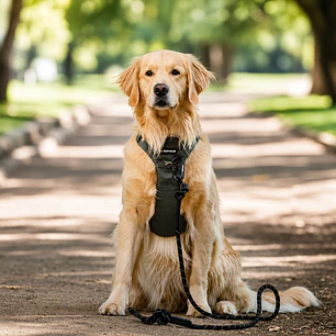 Correa Outdoor Alta Resistencia para Perros - negro 90 kg
