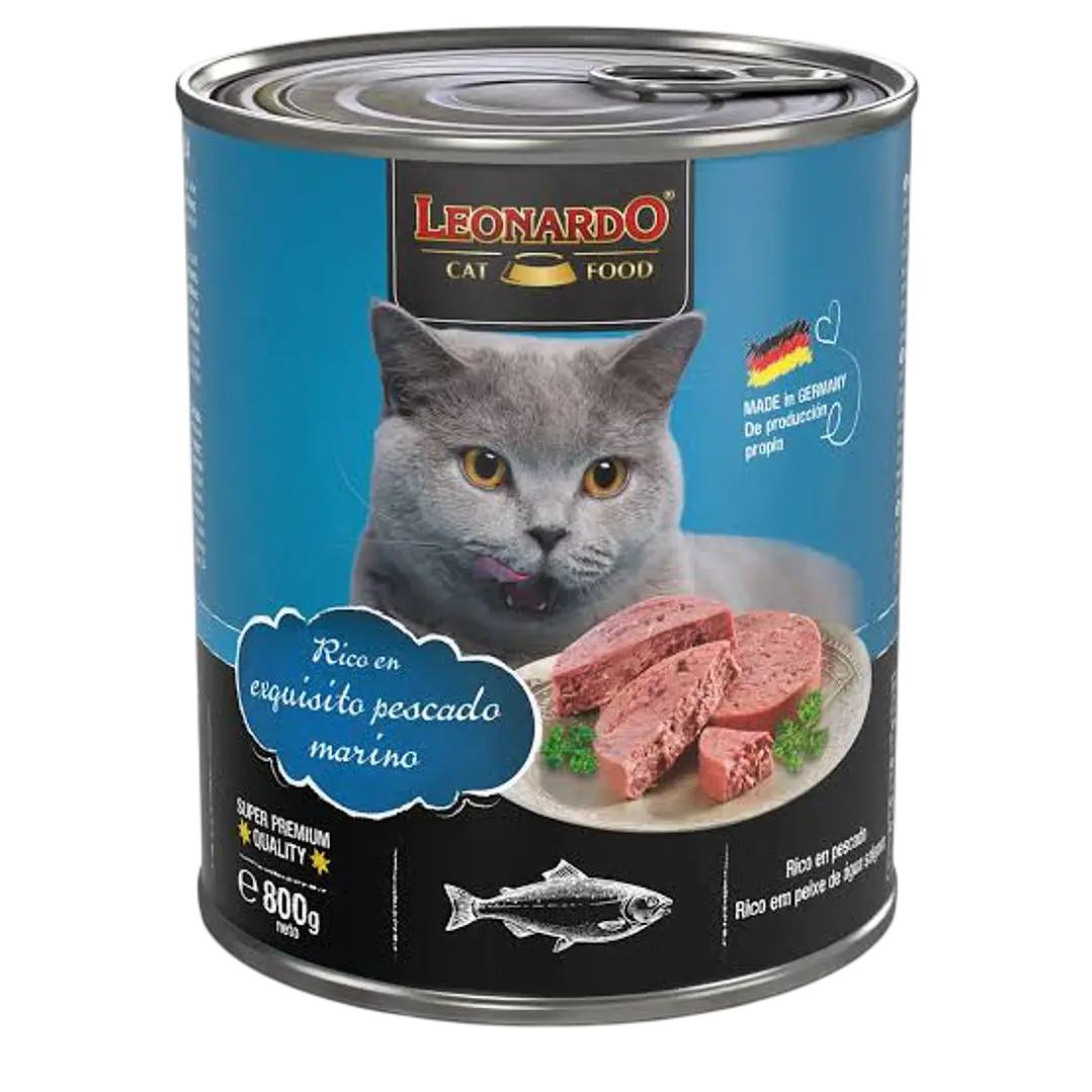 Lata Leonardo 800 gr pescado 1