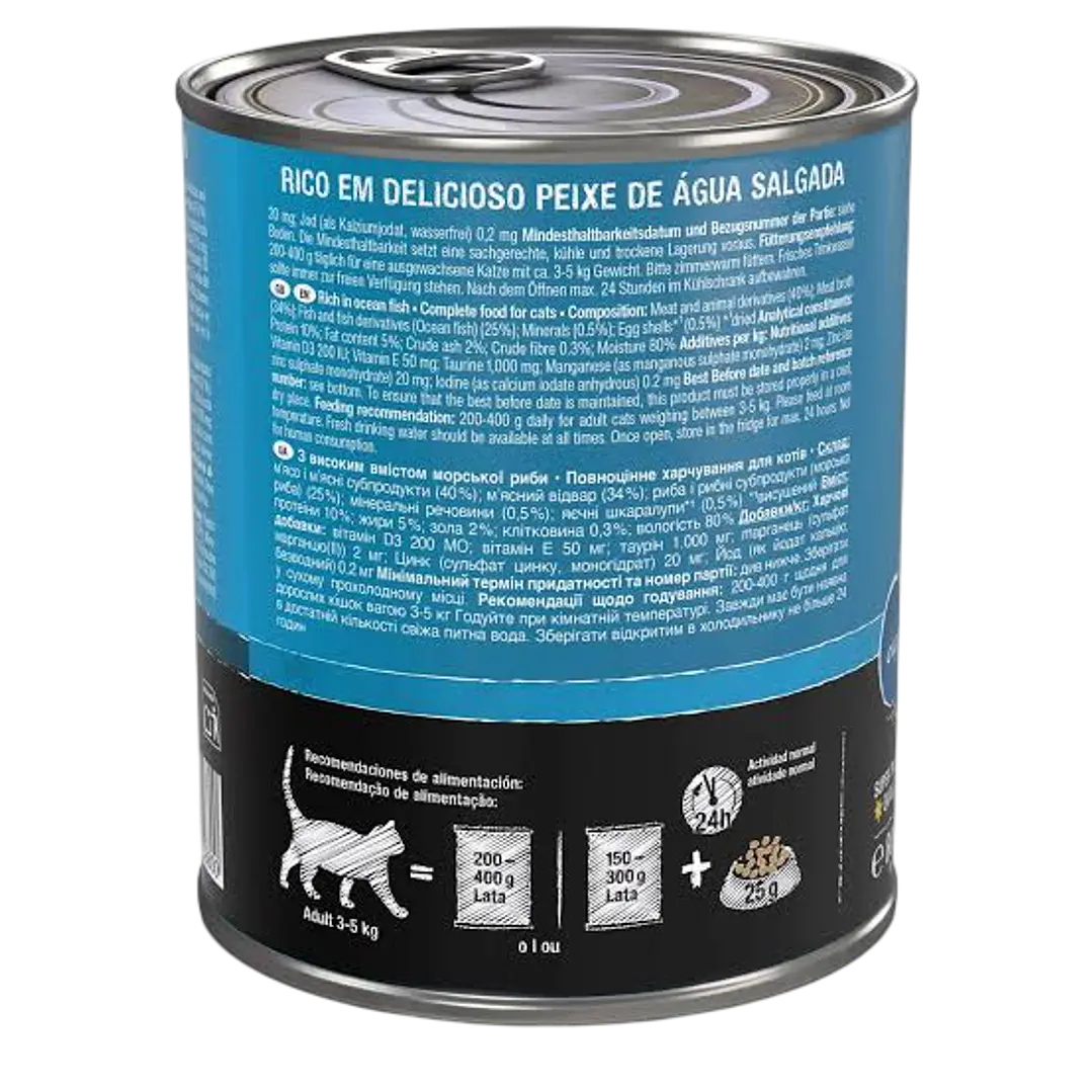 Lata Leonardo 800 gr pescado 2